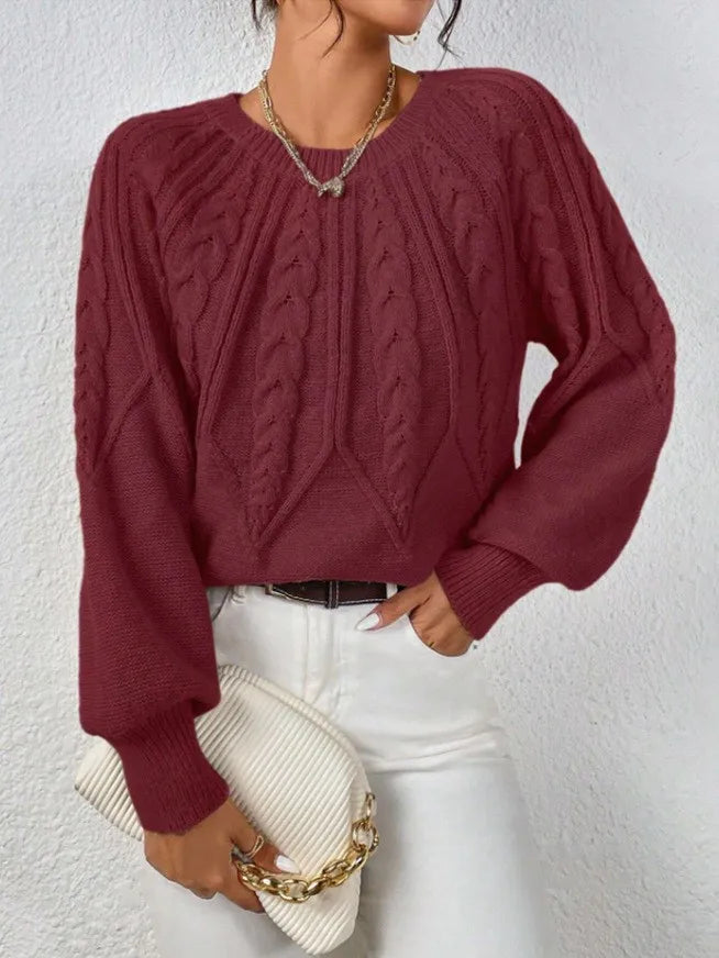 Pulls chandails à manches longues pour femmes