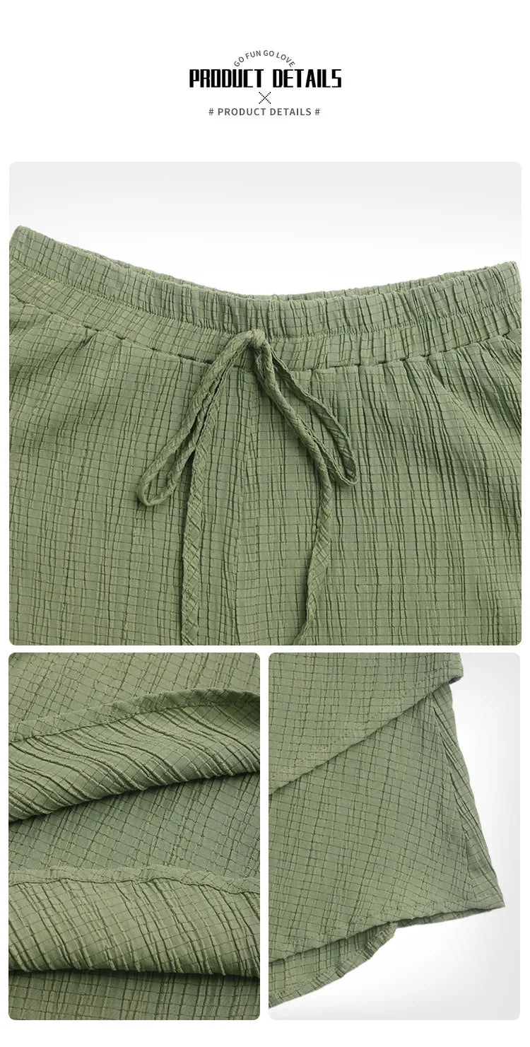 Short Buggy décontracté de couleur unie pour femmes