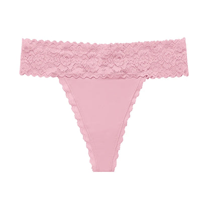 String en Dentelle Florale Femme