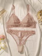 Ensemble de sous-vêtements doux pour femmes
