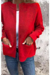 Veste à col pour femmes