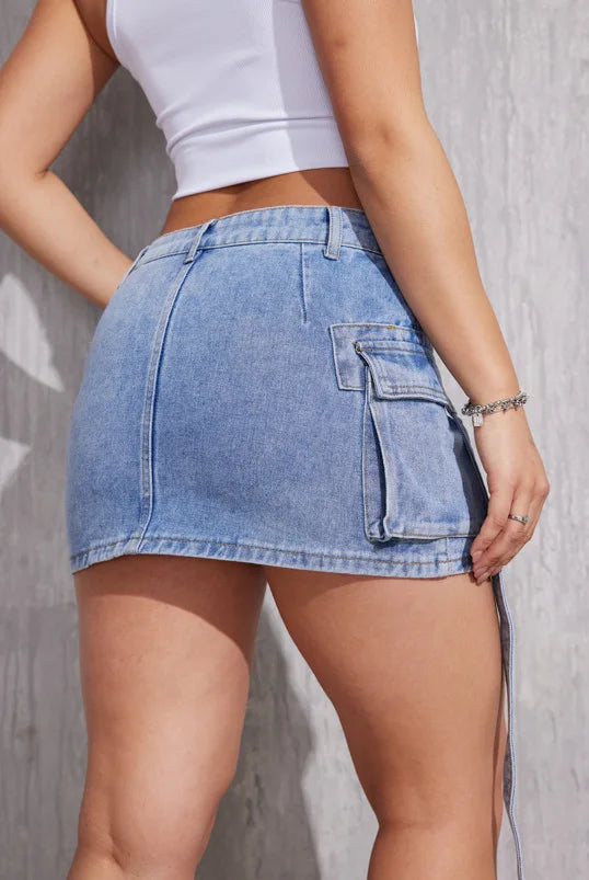 Mini-jupes en jean sexy pour femmes