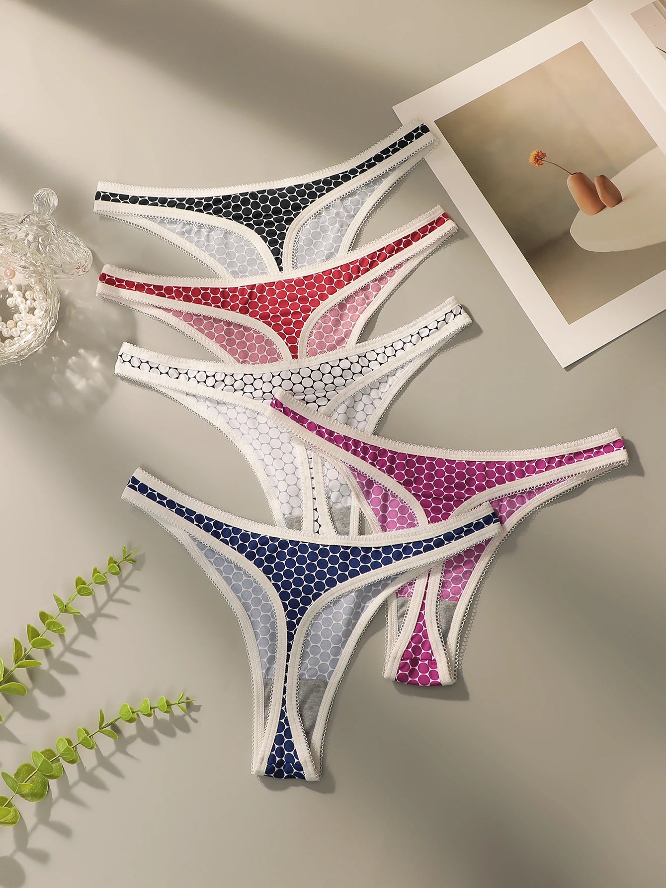 String multicolore sexy pour femmes