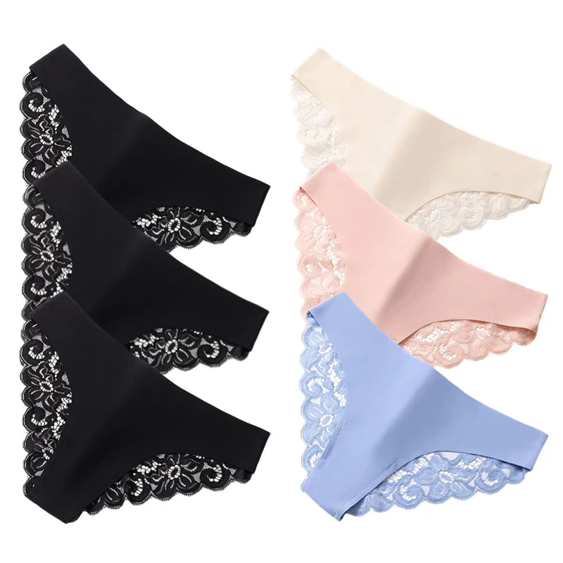 Culottes en dentelle douce pour femmes