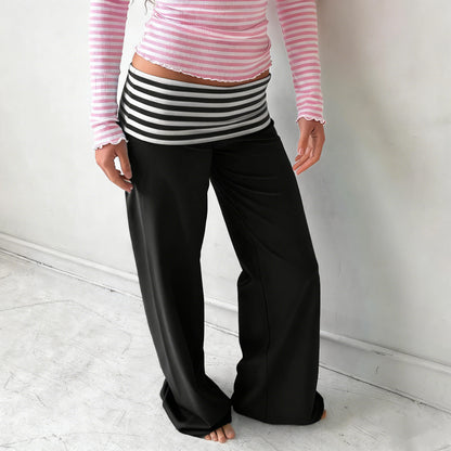 Pantalon Large Femme – Coupe Fluide