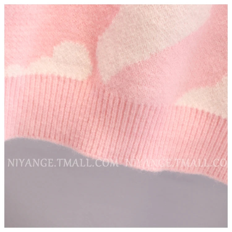 Pull chaud arc-en-ciel pour femmes