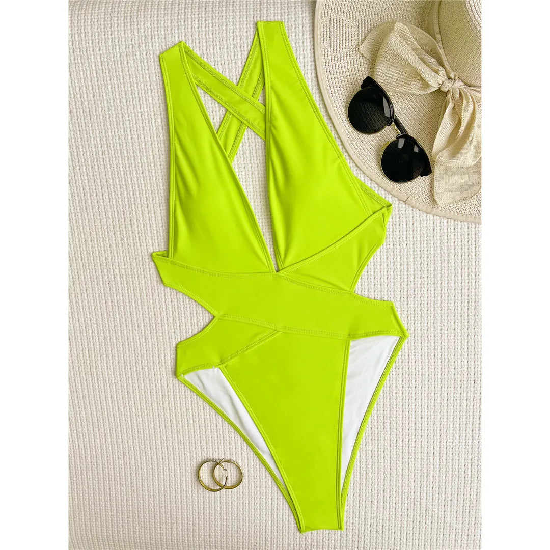 Maillot de Bain 1 Pièce Femme – Coupe Classique