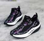 Baskets compensées pour femmes