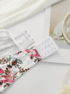 Soutien-gorge florale brodée sexy pour femmes