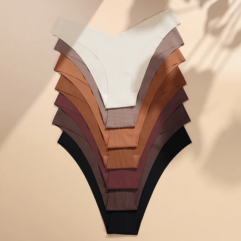 Culotte sans couture de taille moyenne pour femmes