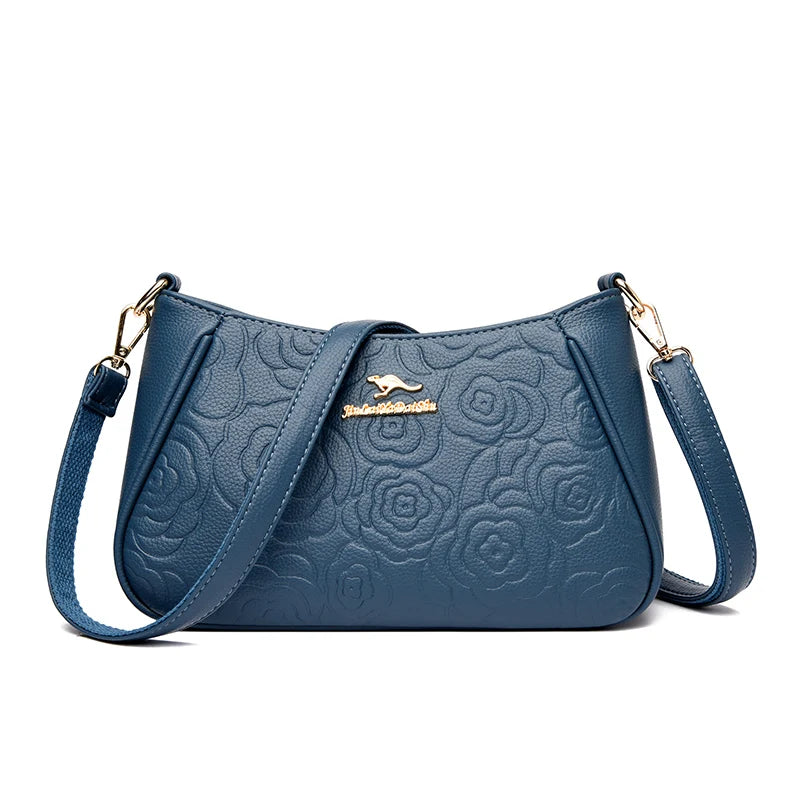 Sacs à main vintage en cuir souple pour femmes