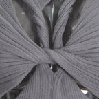 Débardeur en tricot ajouré pour femmes