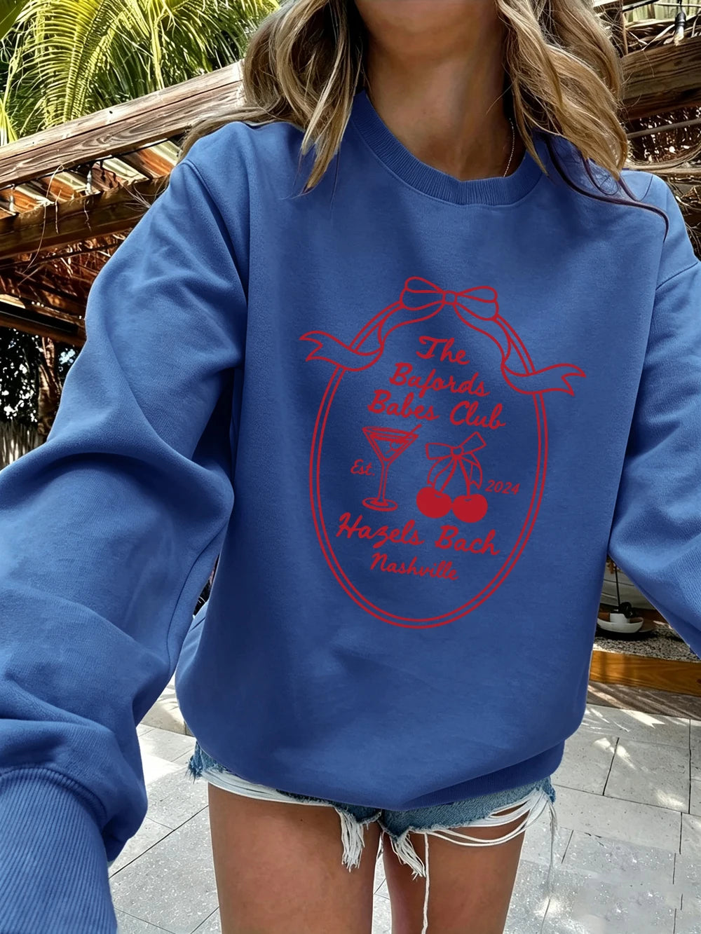 Sweat-shirts imprimés The Bafords Babes Club pour femmes