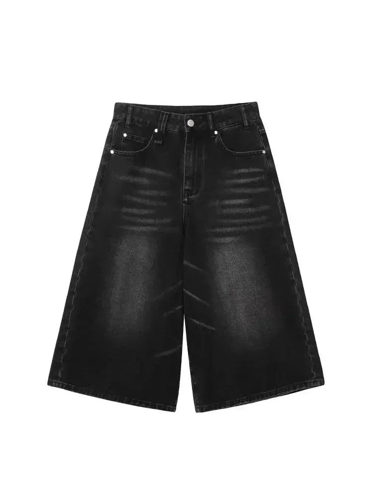 Short en jean taille basse pour femmes