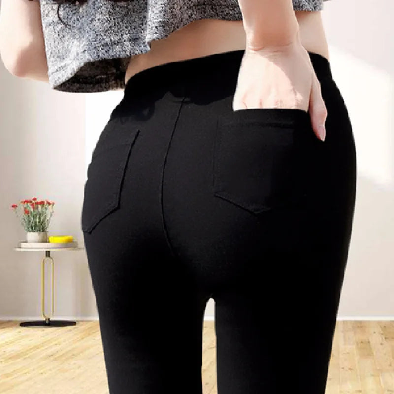 Leggings tendance taille haute amincissants pour femmes