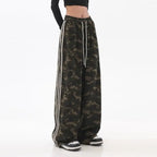 Pantalon de jogging rayé pour femmes