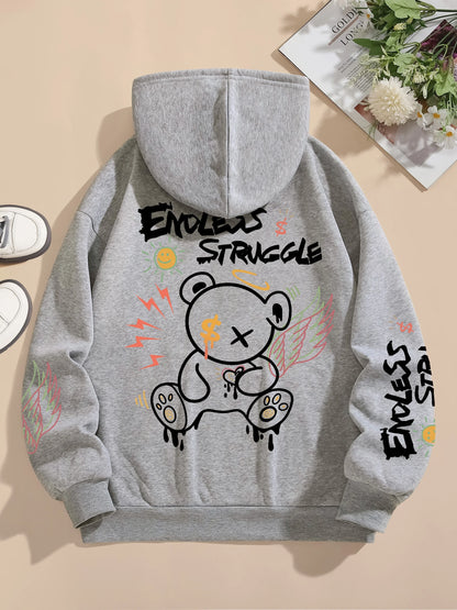 Sweat-Shirt Femme – Imprimé Ours Graffiti