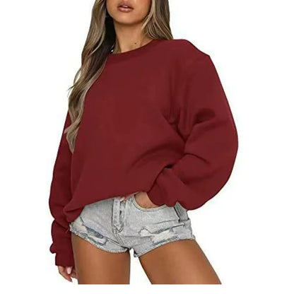 Pull Uni Femme – Coupe Décontractée