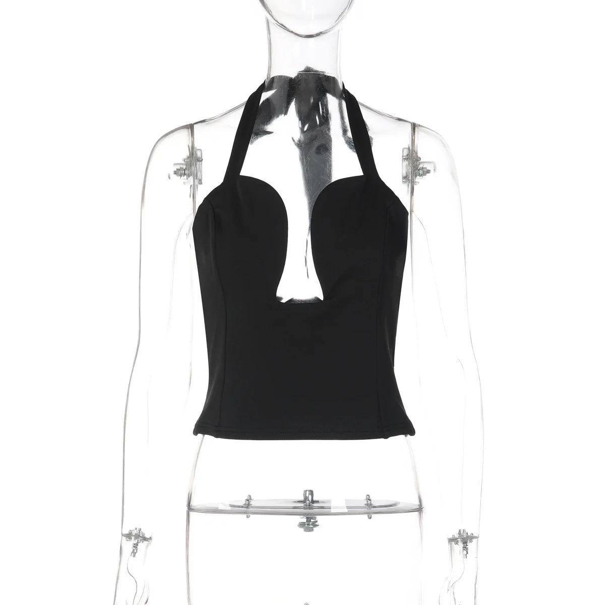 Débardeur Corset Ajouré Femme – Coupe Ajustée