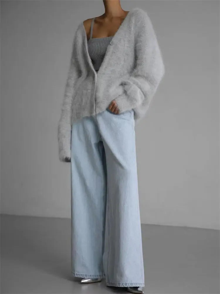 Cardigan pull paresseux pour femmes