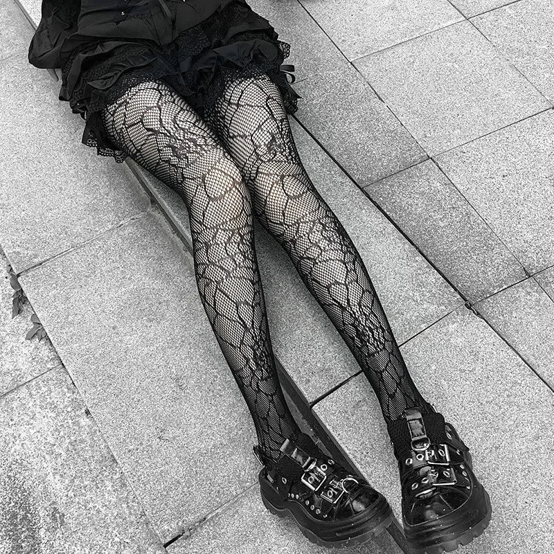 Collants en résille pour femmes