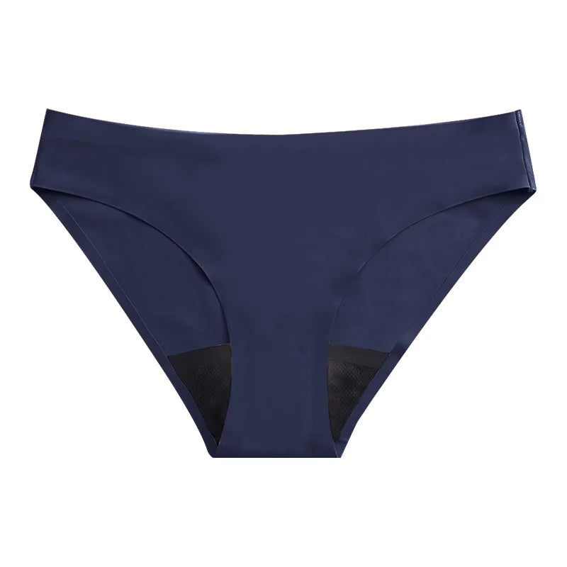 Culotte respirant menstruel sans couture pour femmes