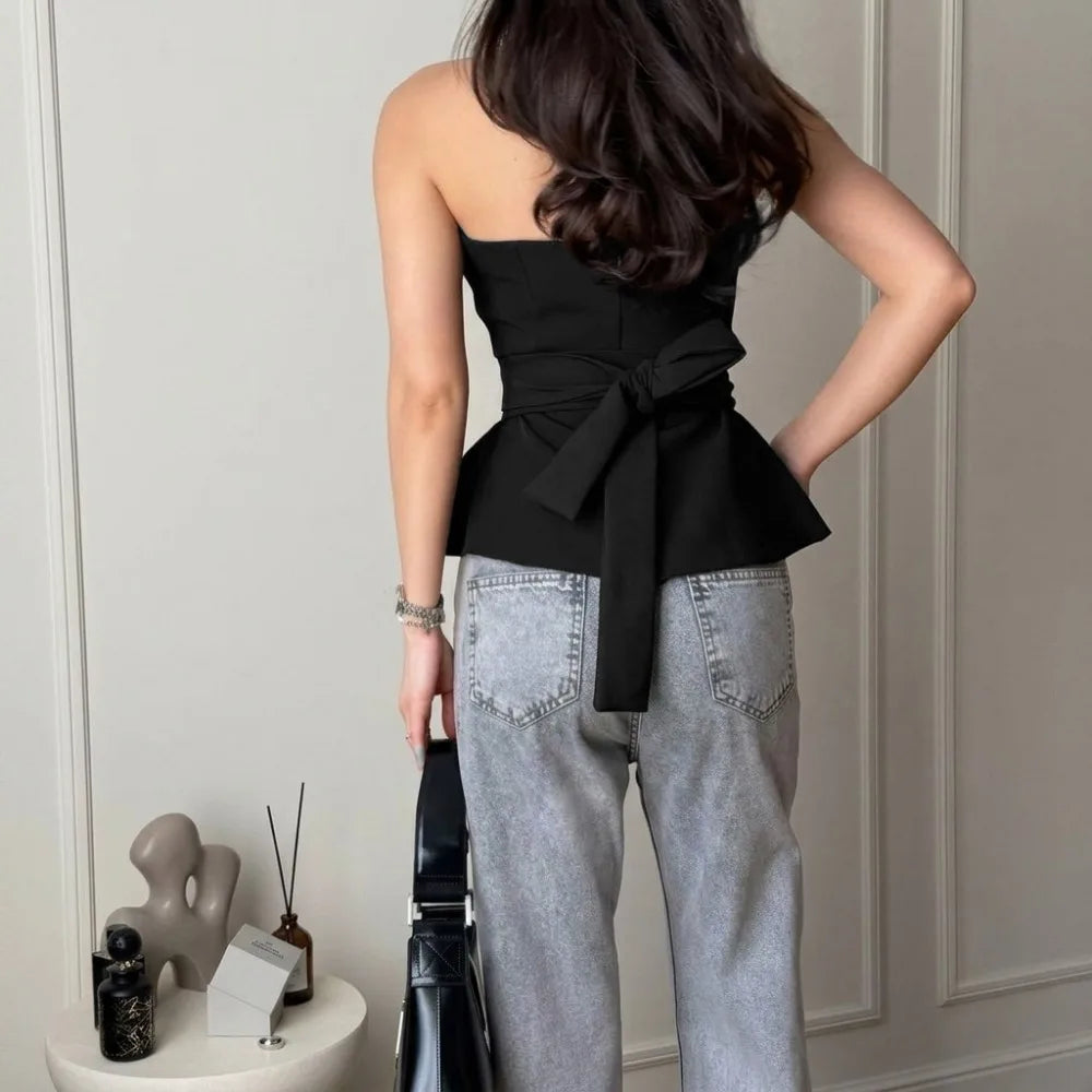 Débardeur Asymétrique Femme – Doux et Chic