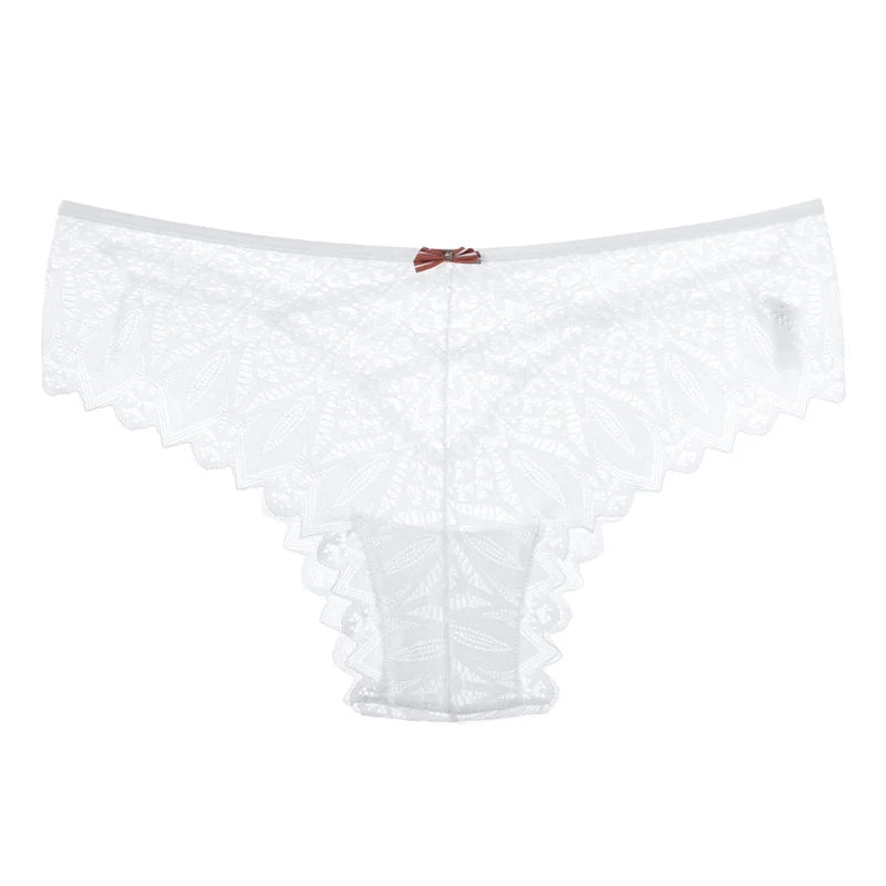 Culotte taille basse en dentelle pour femmes