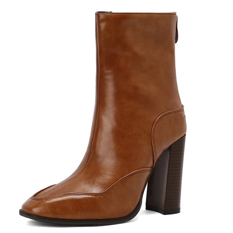 Bottine de rinçage à talons hauts pour femmes