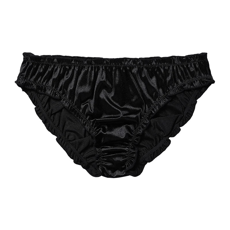 Culottes en soie glacée sans couture pour femmes