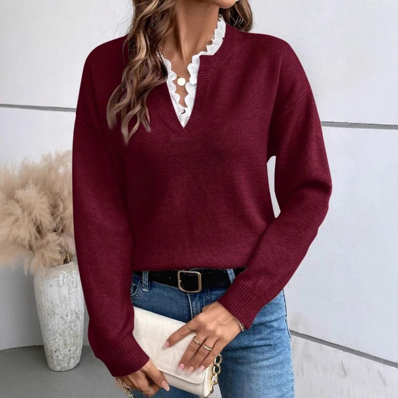 Pull ample décontracté pour femmes
