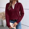 Pull ample décontracté pour femmes