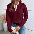 Pull ample décontracté pour femmes