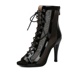 Chaussures talons aiguilles noirs fins pour femmes