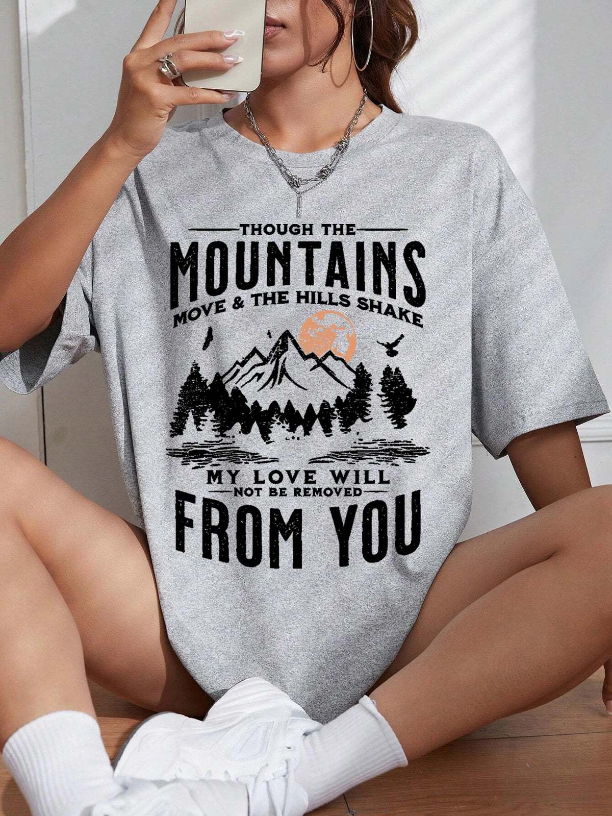 T-Shirt en Coton Grande Taille Femme – Coupe Confort