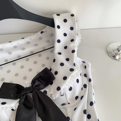 Débardeur Doux Femme – Imprimé Pois
