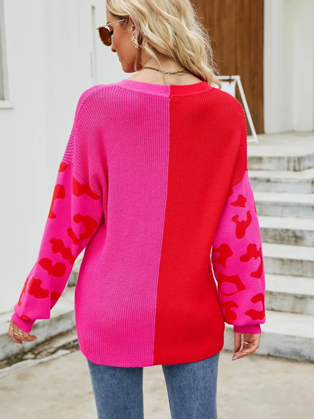 Pull haut en couleur pour femmes