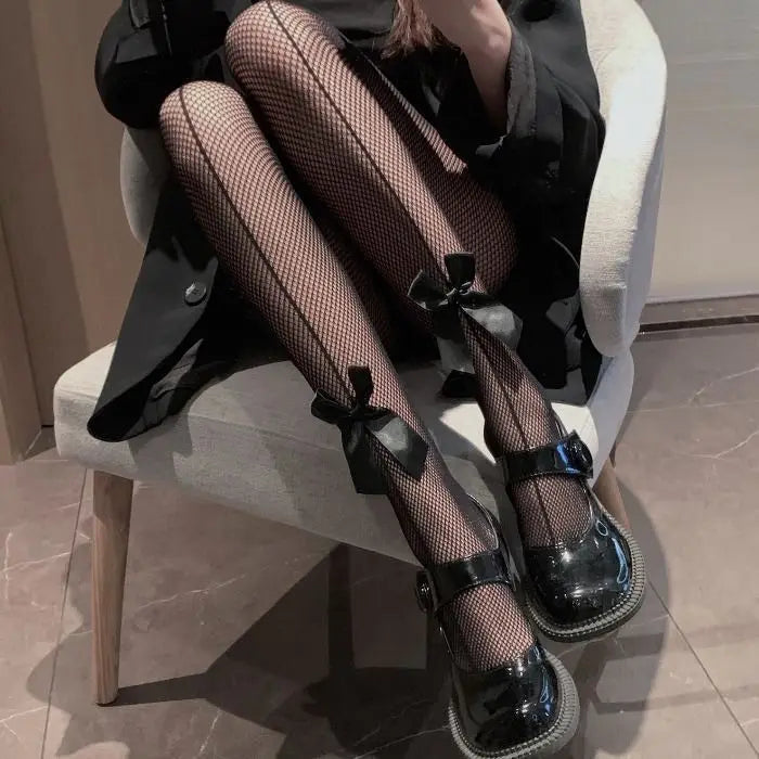 Collants résille transparents et fins pour femmes