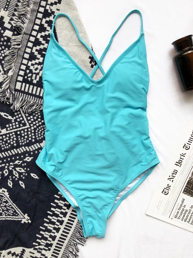 Maillot de bain une pièce pour femmes