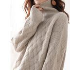 Pull ample à manches longues pour femmes