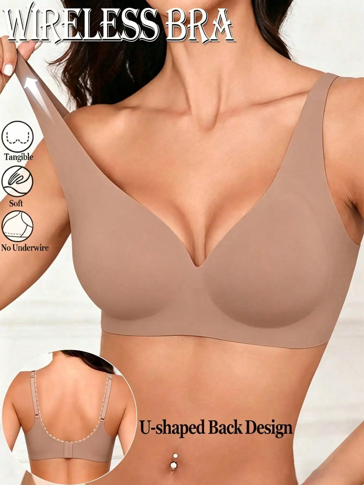 Soutien-Gorge Push-Up Femme – Sans Couture