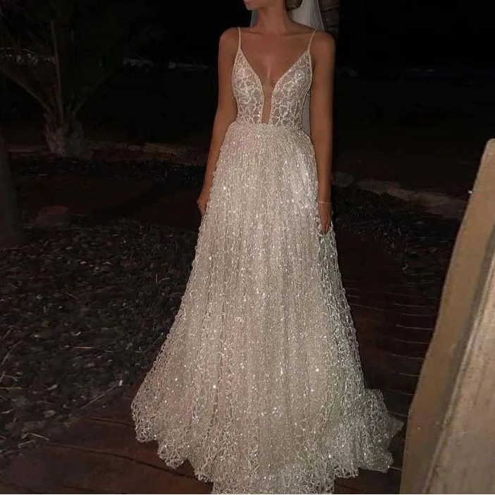 Robes de mariée trapèze pour femmes