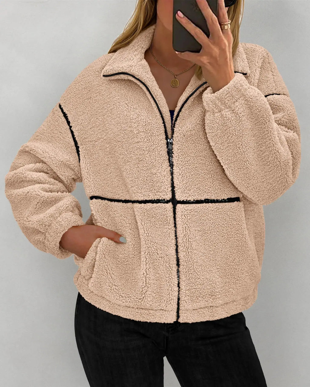 Sweat-shirt à manches longues pour femmes