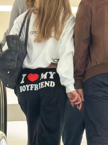 Pantalon de Jogging Rétro Femme – Broderie