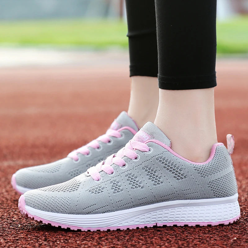 Baskets plates vulcanisées pour femmes