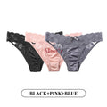 Culottes taille basse en dentelle pour femmes