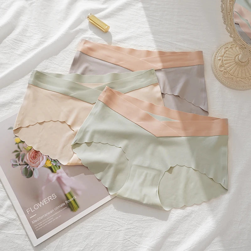 Culotte sans couture soie glacée pour femmes