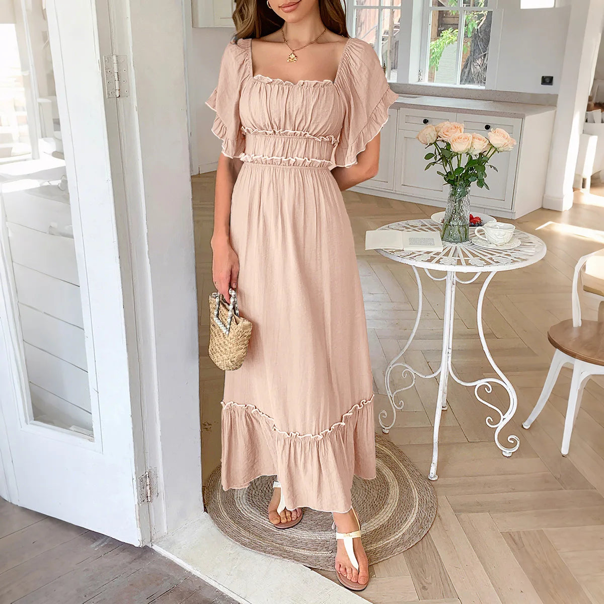 Robes longues amples et décontractées pour femmes