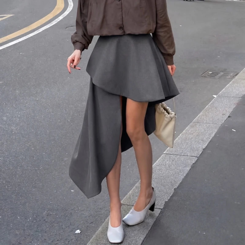 Jupe maxi à volants pour femmes
