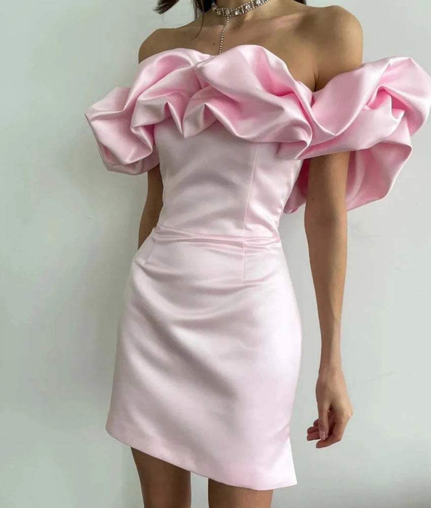 Mini robe de soirée sexy pour femmes